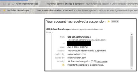 sudden increase in junk email.